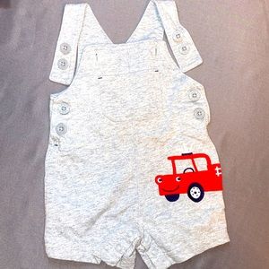 Carter’s Firetruck Overalls for Infants